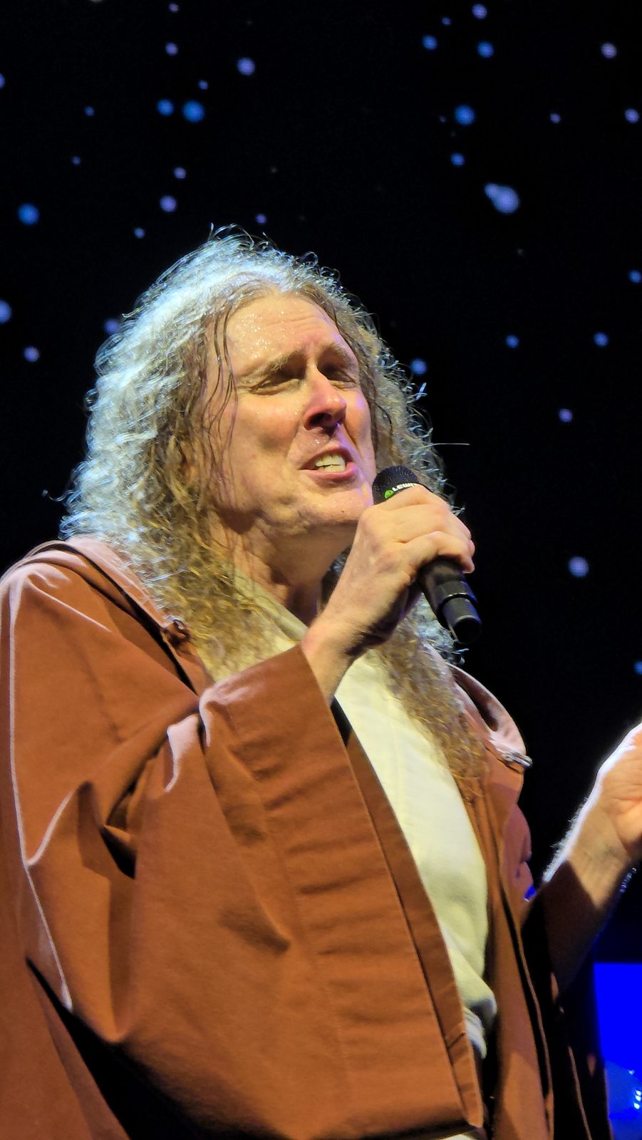 Weird Al on stage at Pine Knob