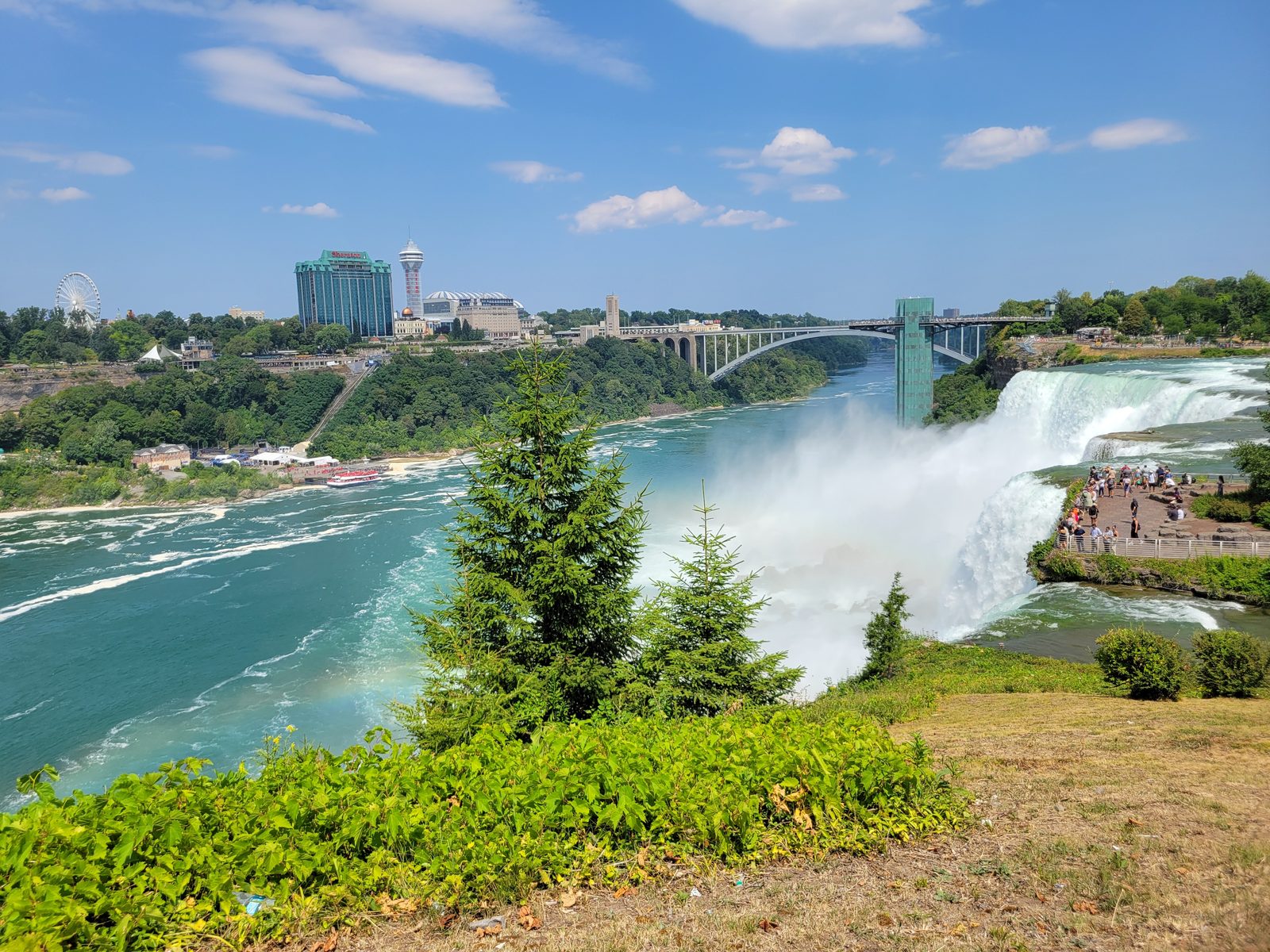 Niagara Falls from above