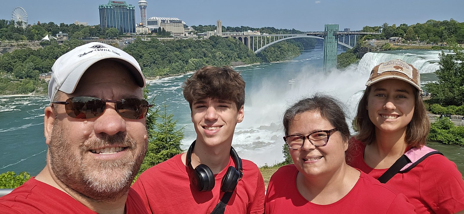 The whole family at Rainbow Bridge