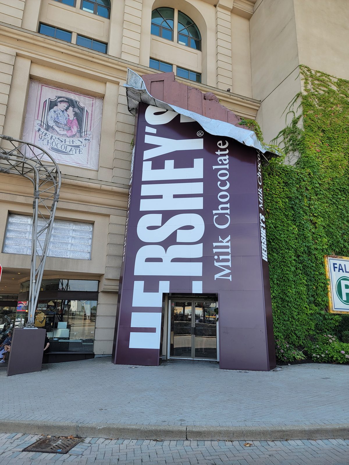 We did some damage at Hershey's Chocolate World