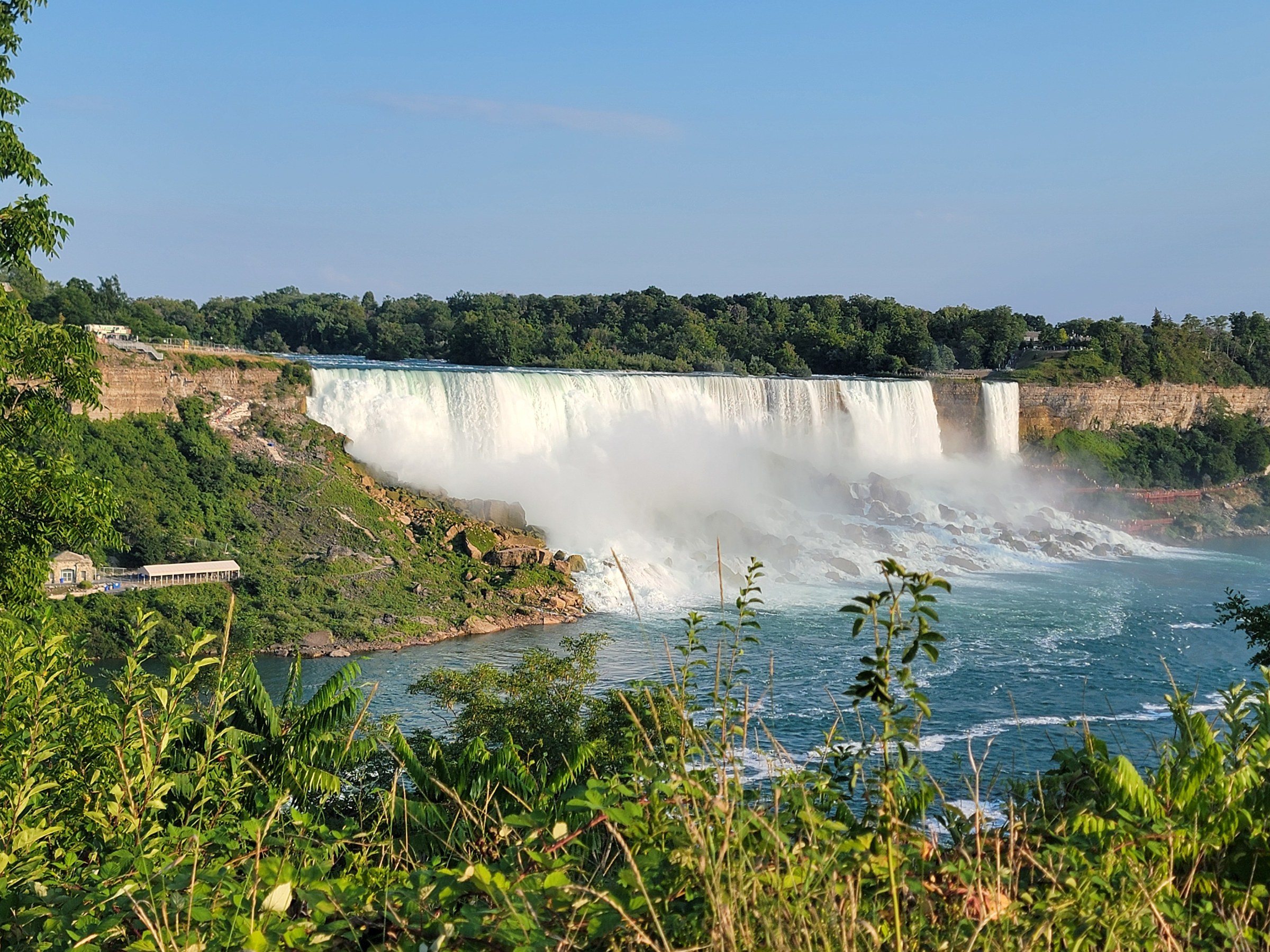 The American Falls in the evening light