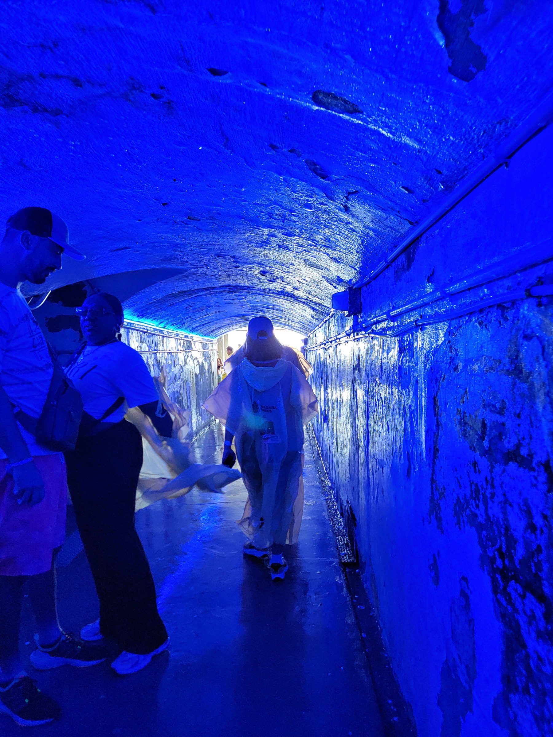 The tunnel on the Journey Behind the Falls