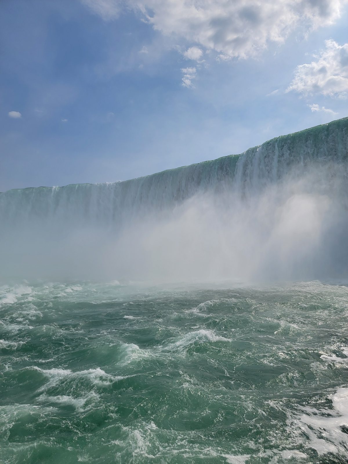 Horseshoe Falls from the Hornblower boat