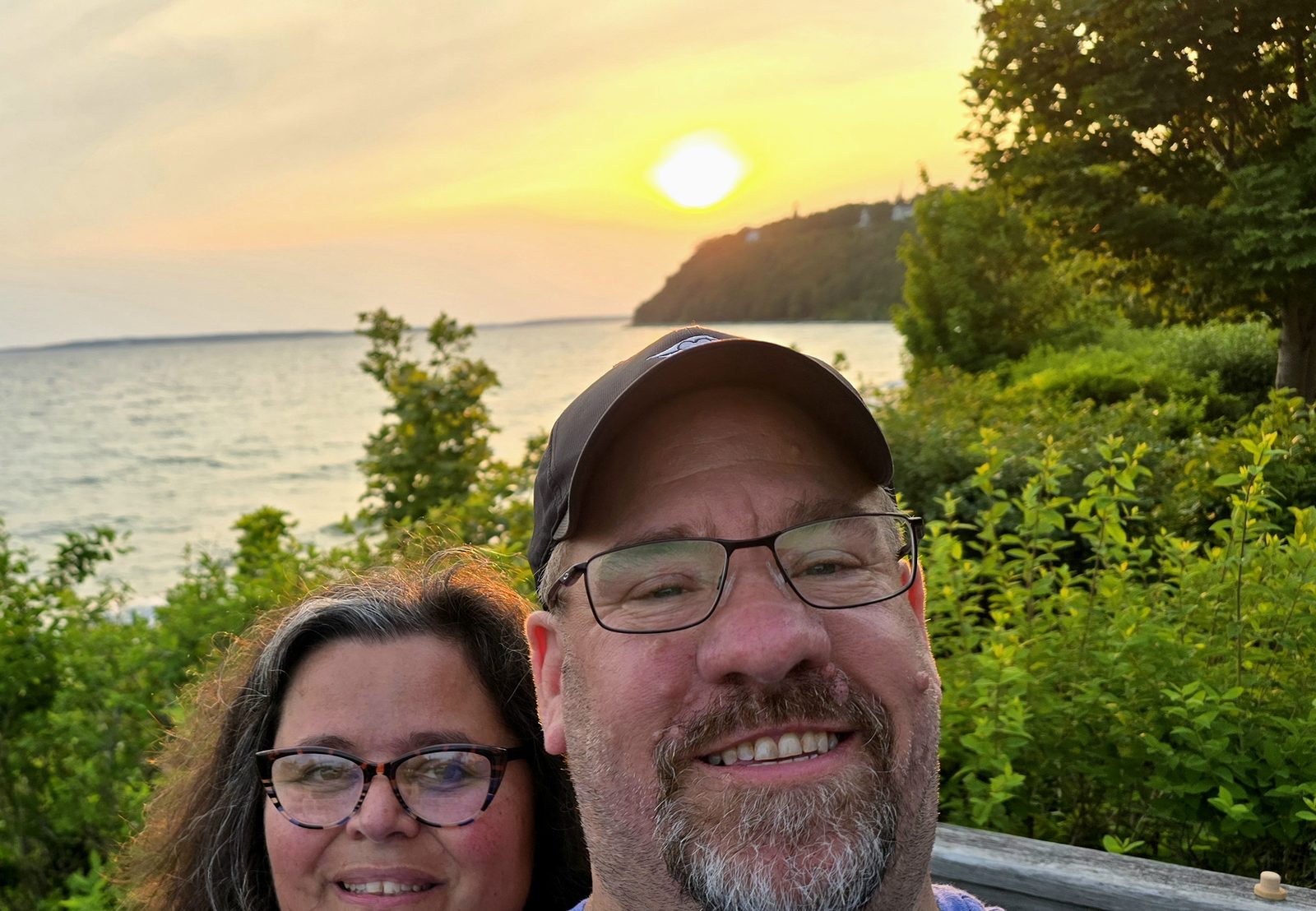 Sunset selfie