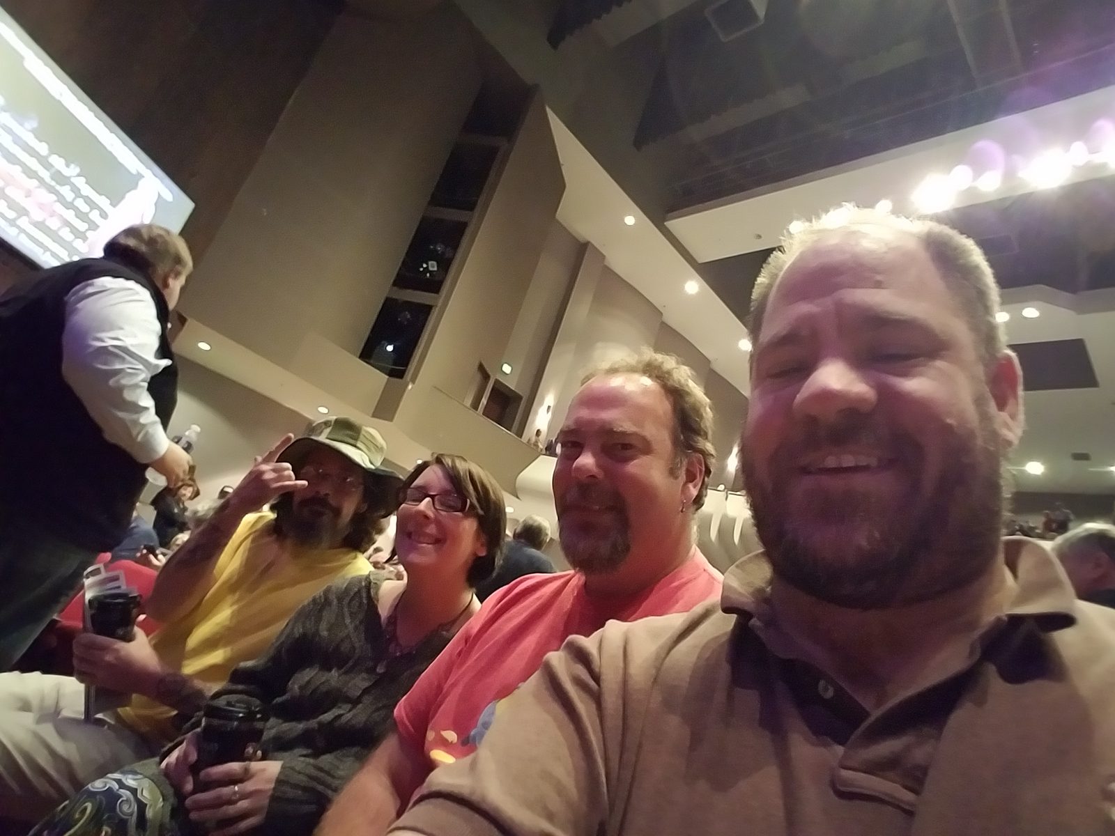 Michael, Josh, Jackie and Luke at the Mendel Center