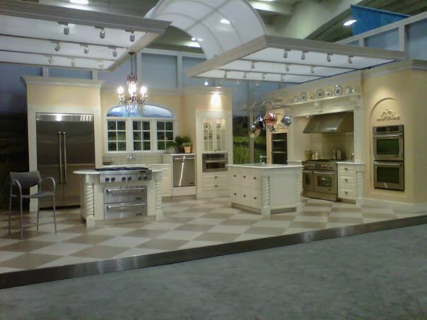 Jenn-Air appliances in the show kitchen