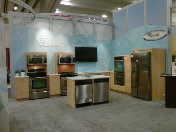 Whirlpool's Best kitchen at the show