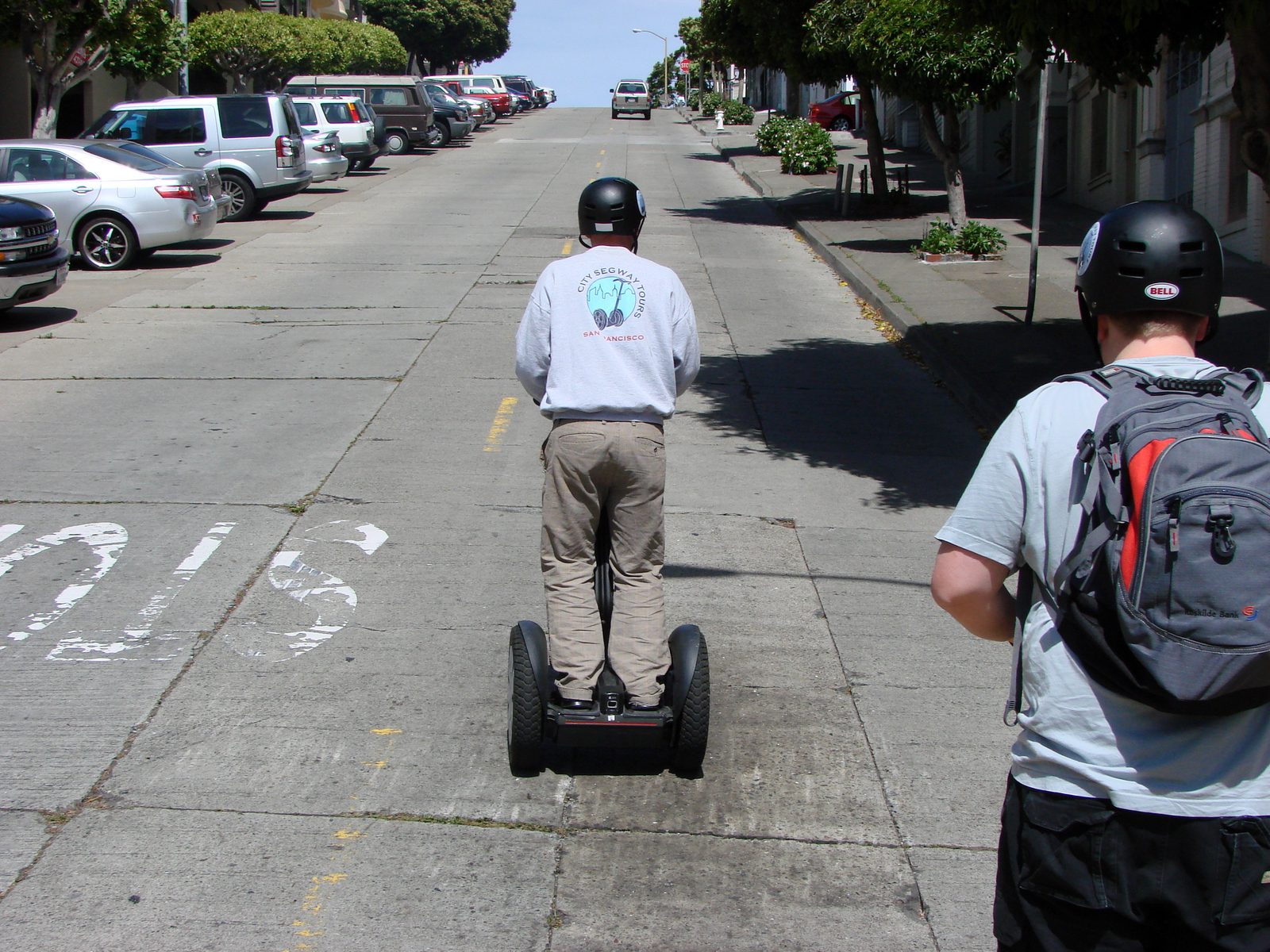 Touring San Francisco's hills by Segway