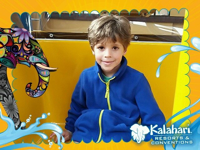 Thomas in the Kalahari photo frame