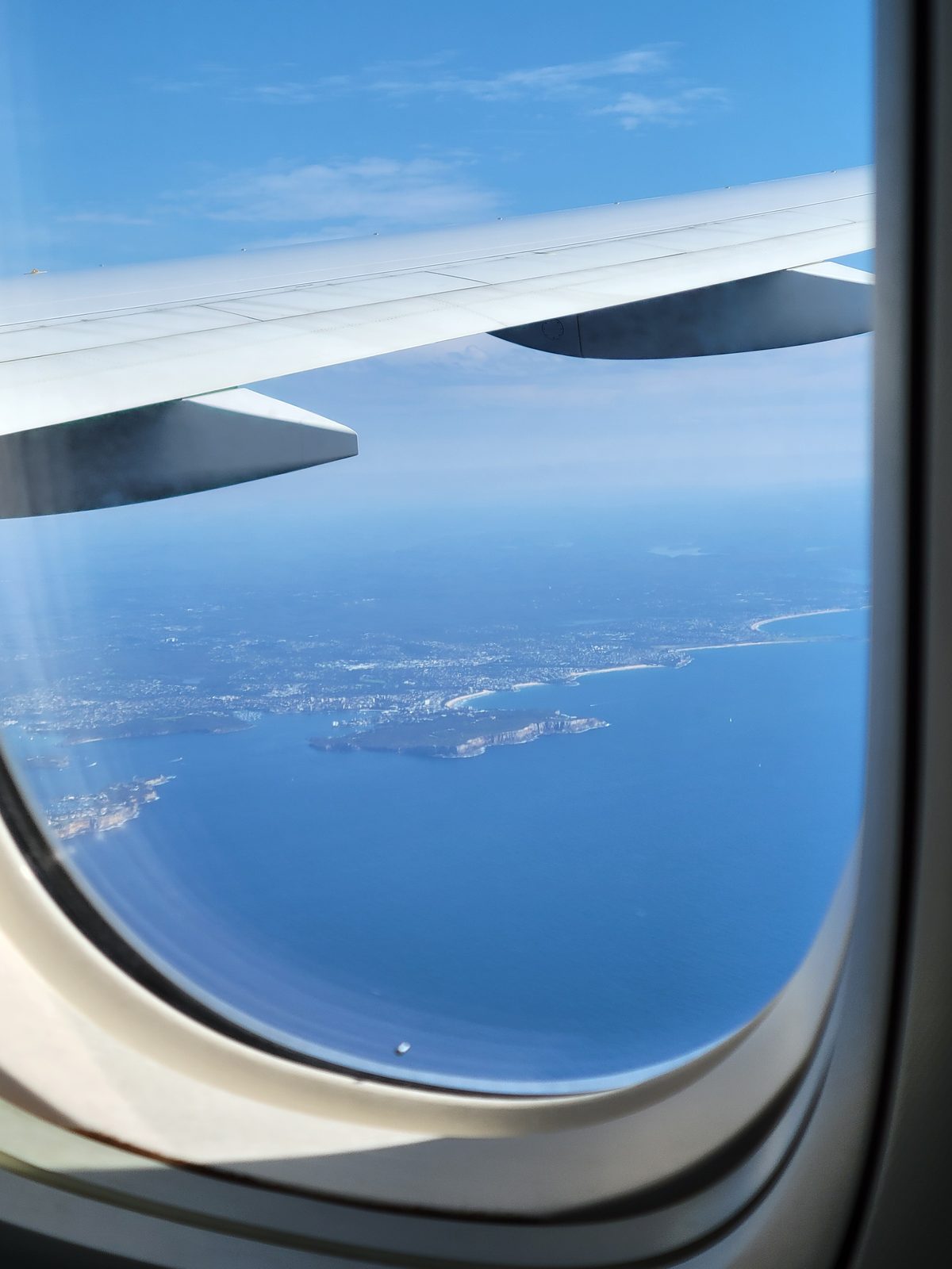 First glimpse of the Australian coast