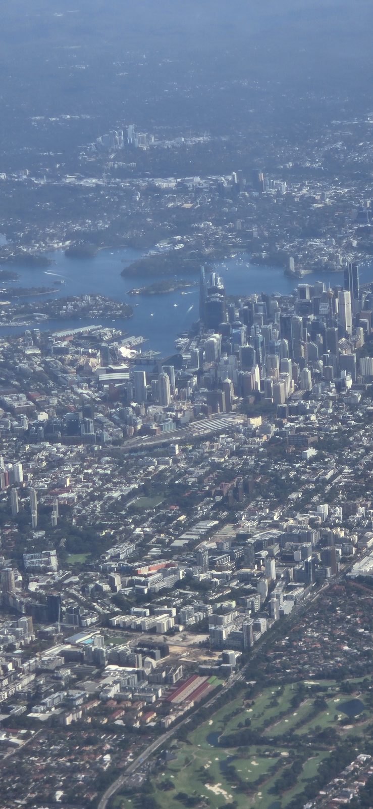 Sydney Harbour and the city skyline