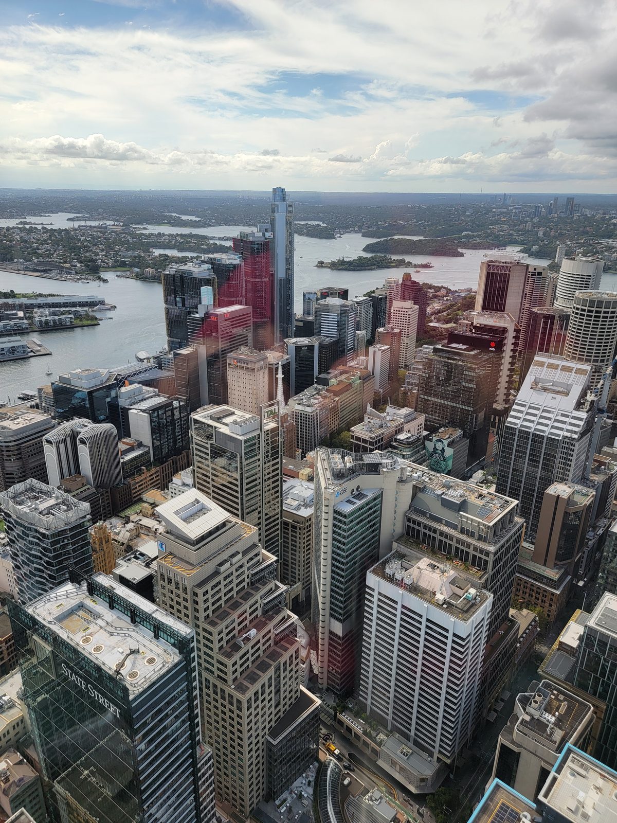 Downtown towers from the Sydney Tower Eye