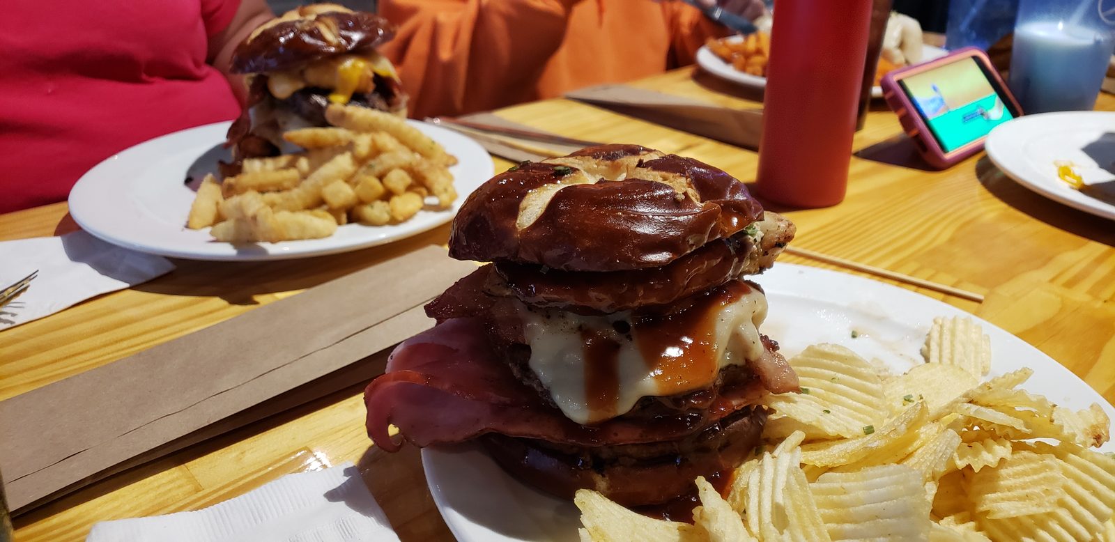 Our Holy Cheese burger at Foodie Garage