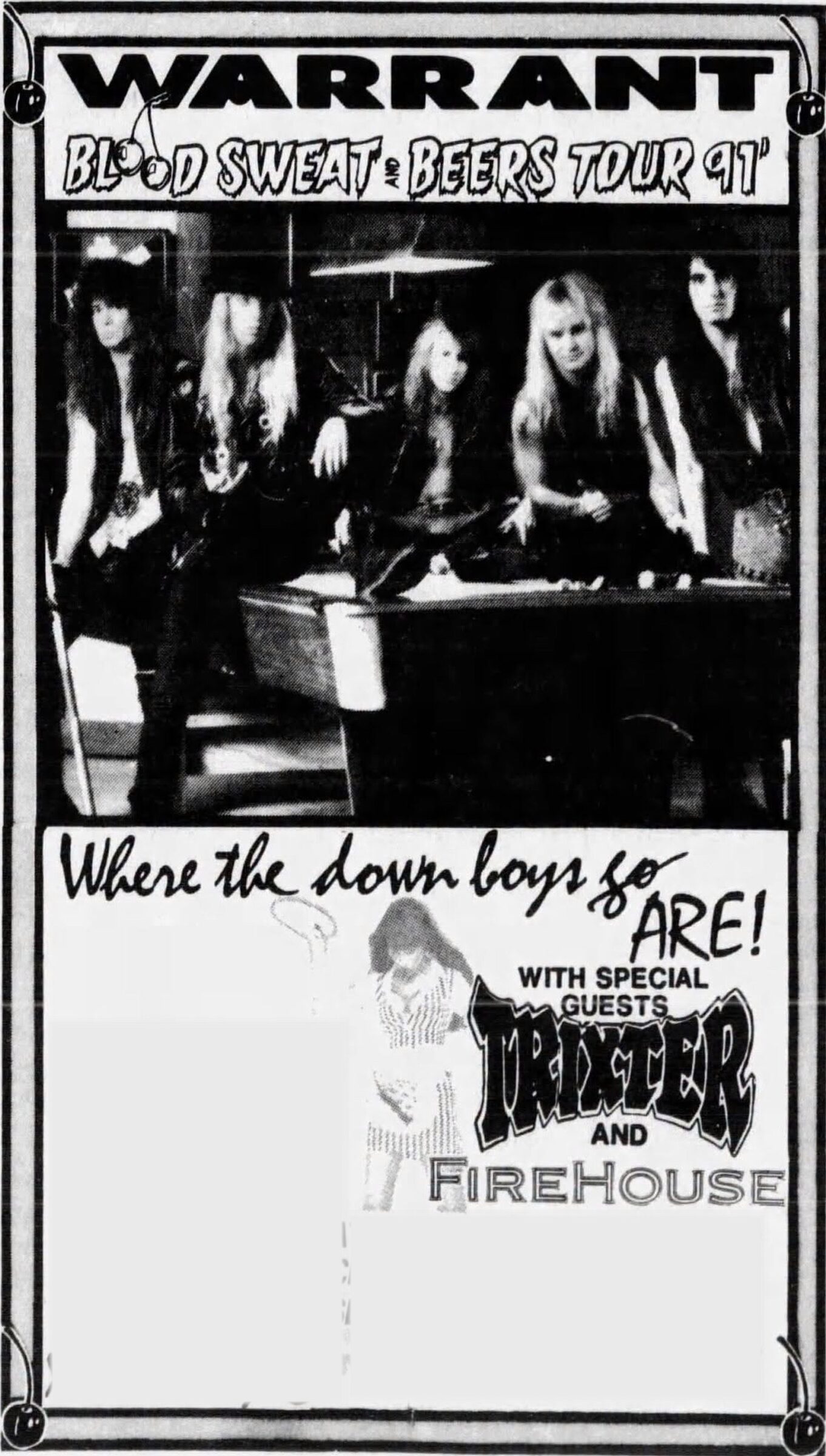 Warrant, FireHouse & Trixter Concert