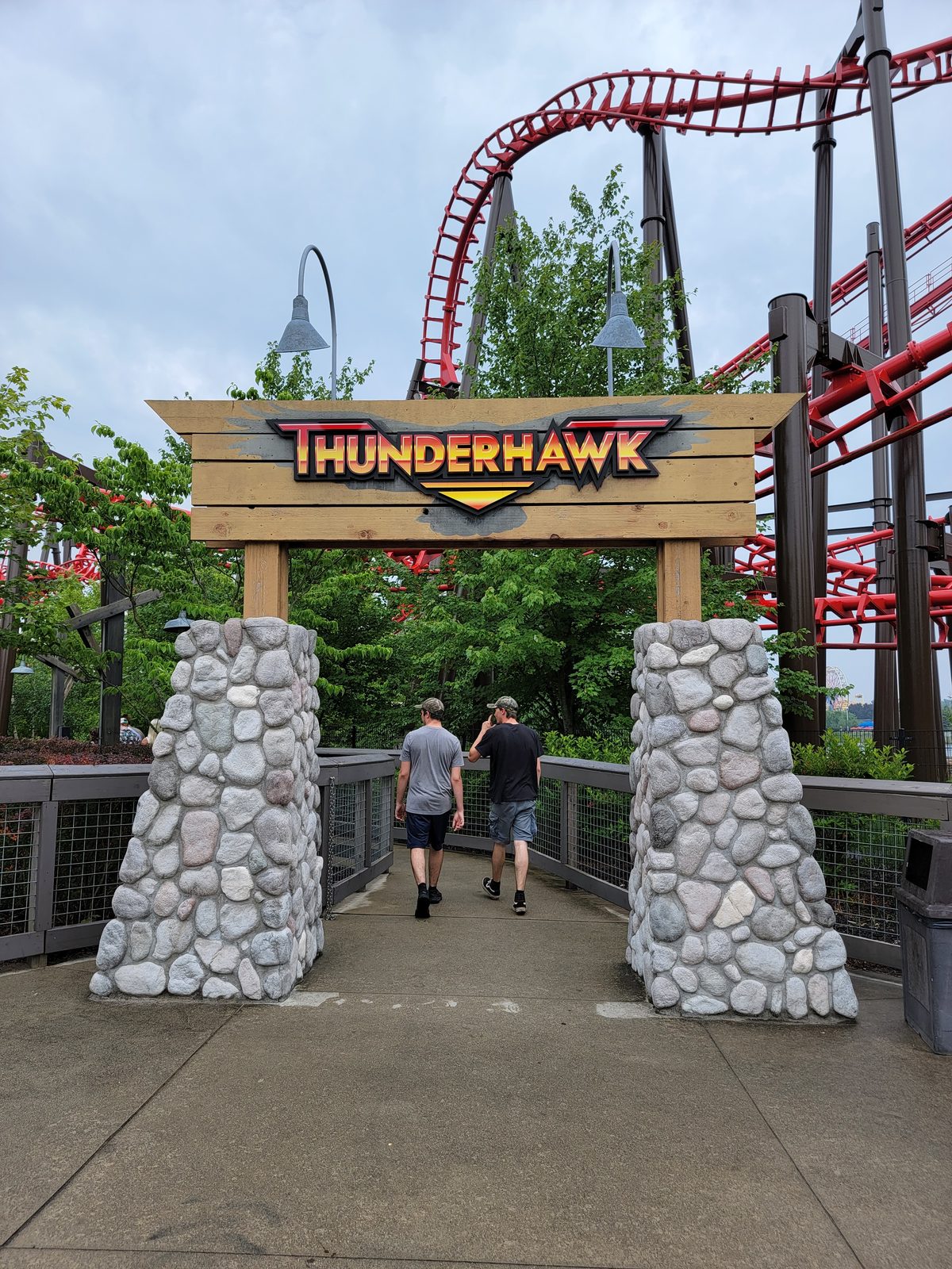 The Thunderhawk entrance