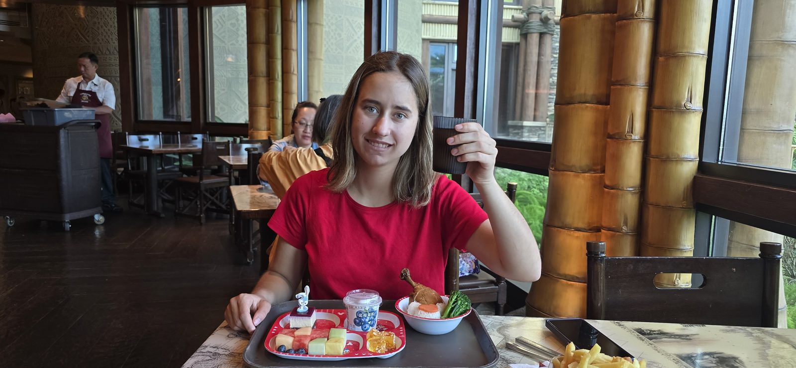 Lunch at the resort on arrival