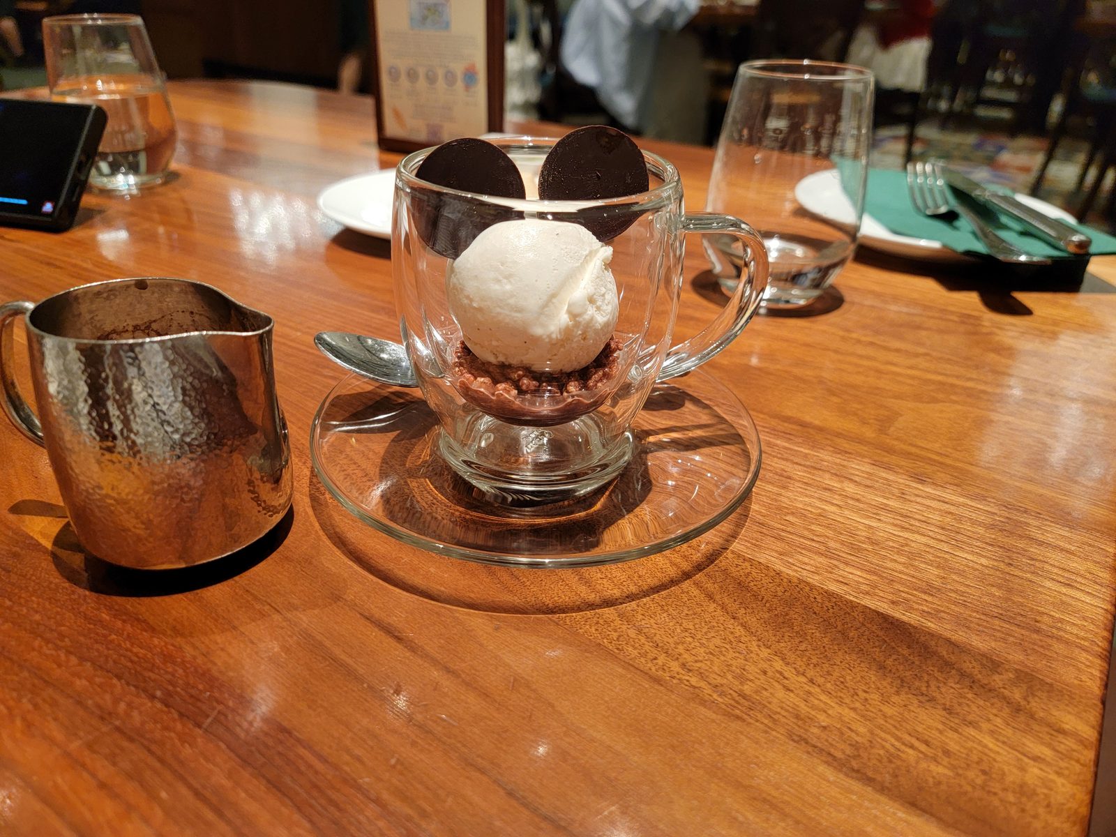 Dessert to end the evening