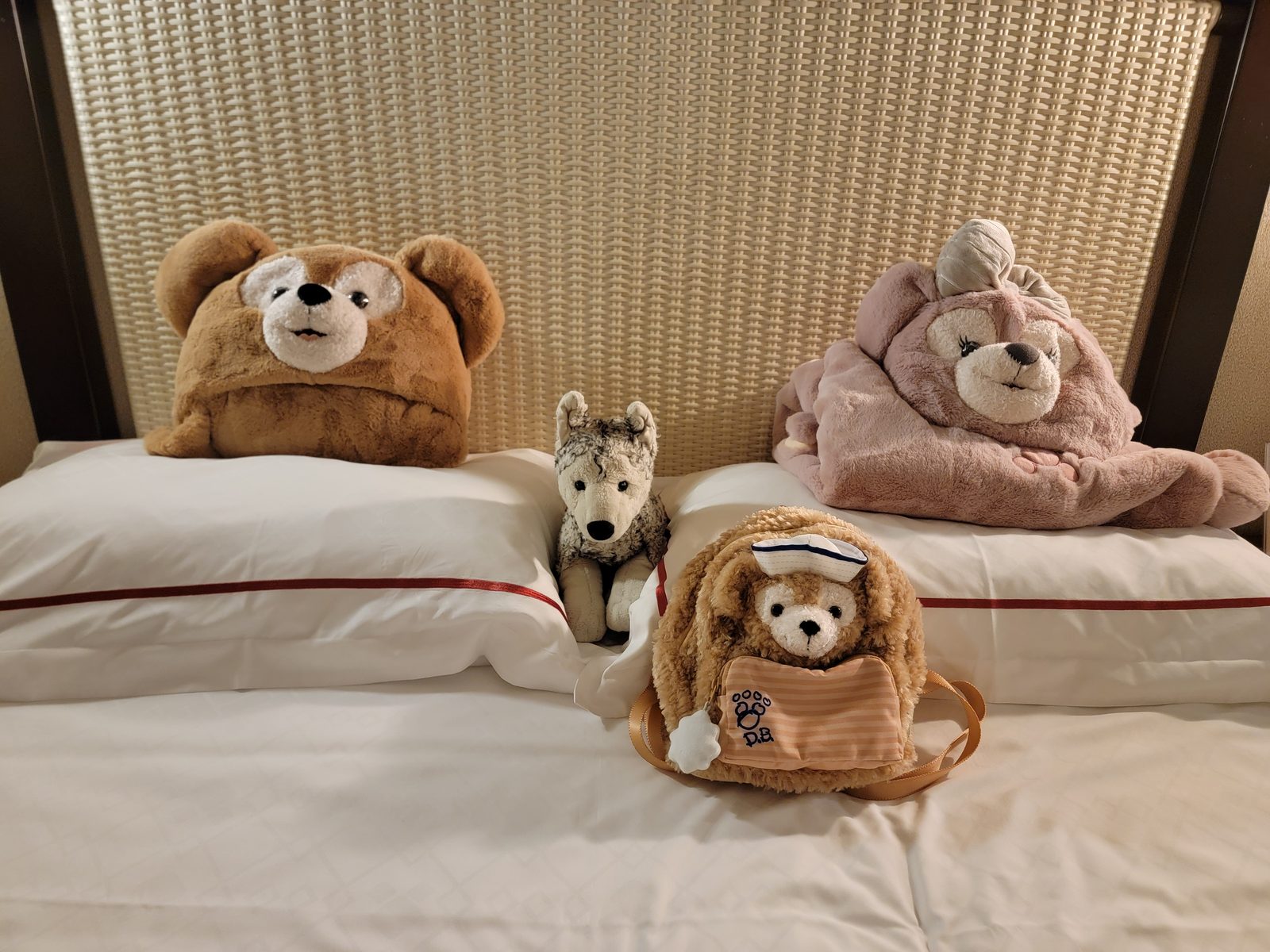 Bob and two more stuffed animals