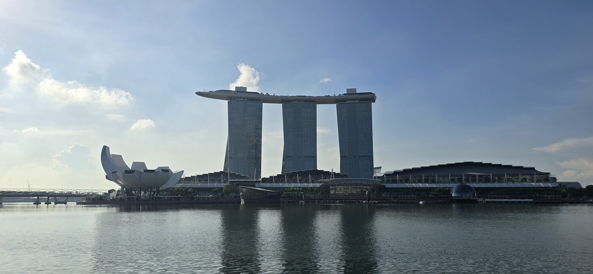 Marina Bay Sands across the water