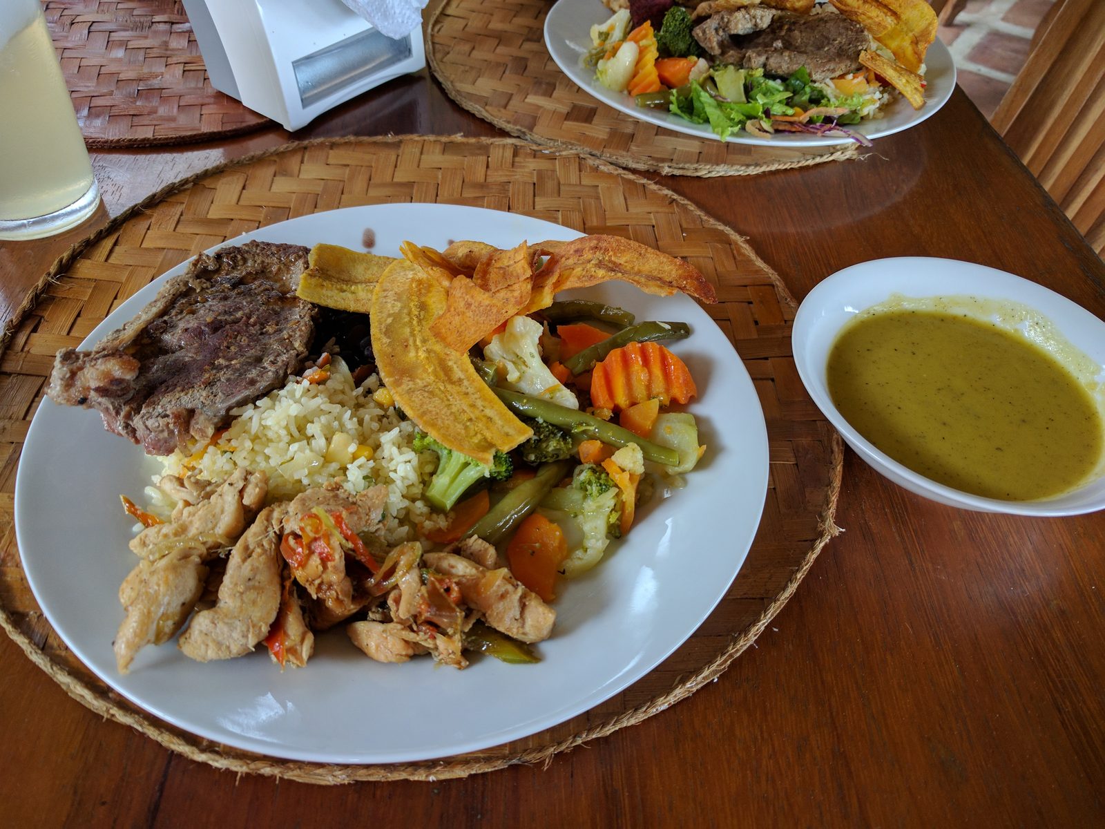 Lunch on the road