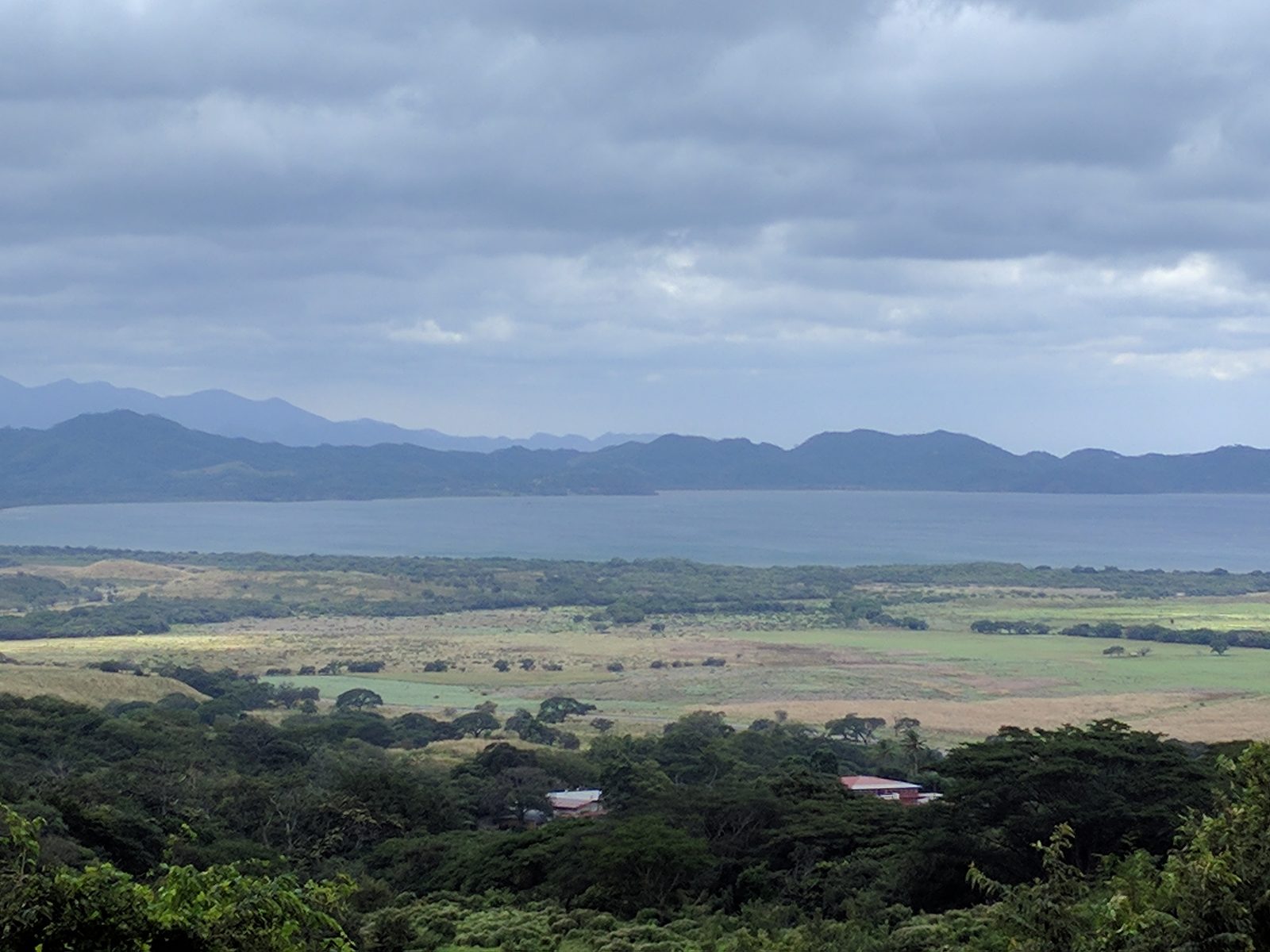 Lake and hills from the lookout