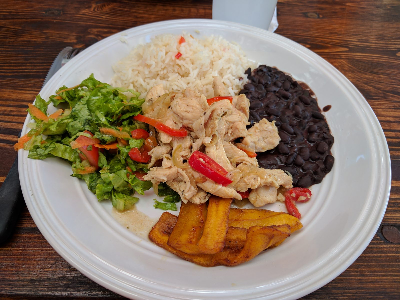 Lunch at Panaderia Alemana in Liberia