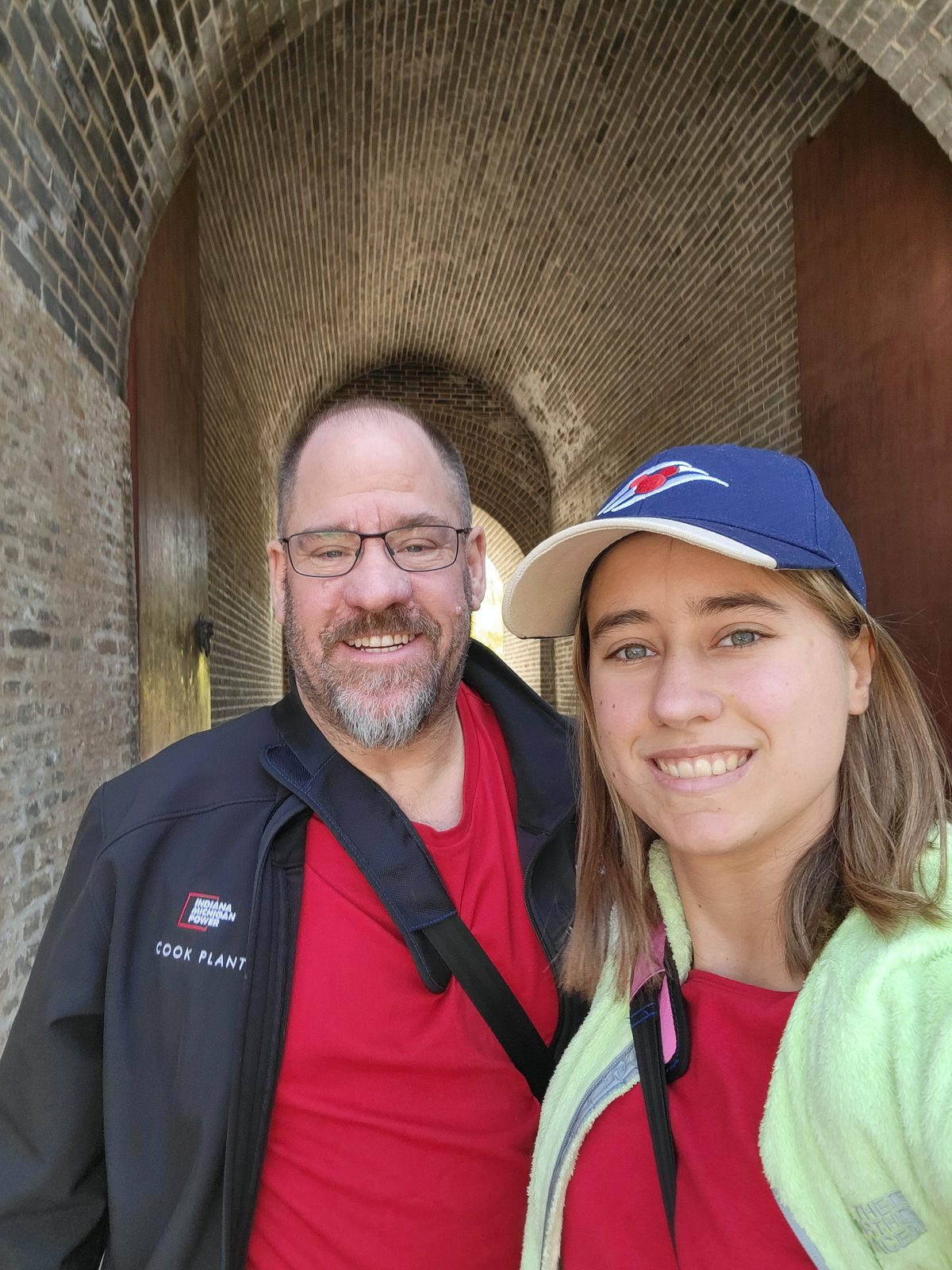 Michael and Lisa in a Gubeikou gate arch