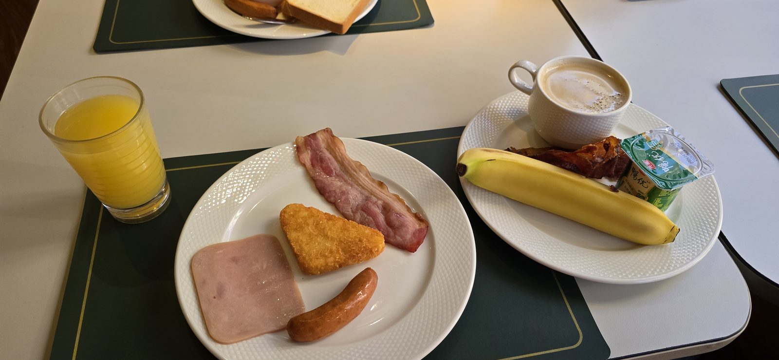 Breakfast buffet at our Shanghai hotel